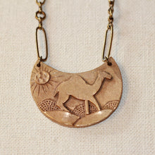 Camel Necklace - Lock & Key